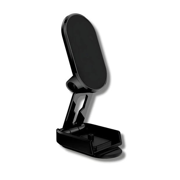 Support Telephone Voiture Aimant Pliable Noir