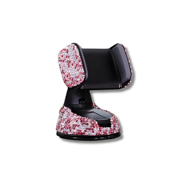 Support Telephone Voiture Ventouse Strass