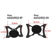 Support Telephone Audi A3 Magnétique Argent