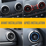 Support Telephone Audi A3 Magnétique Argent