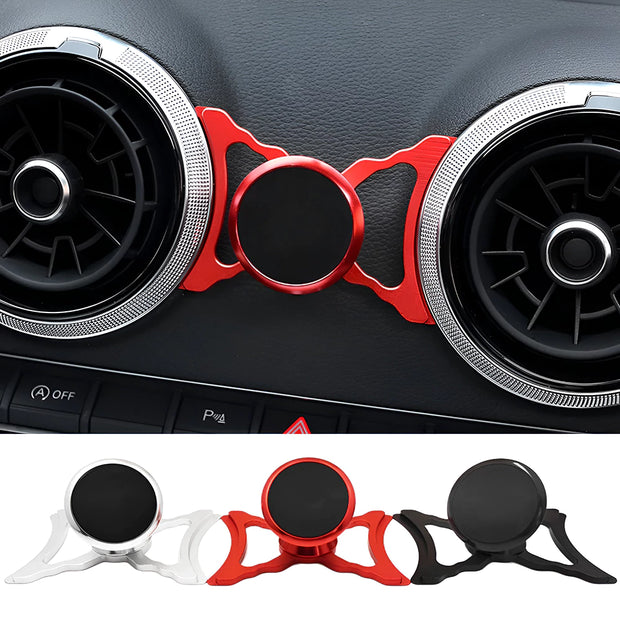 Support Telephone Audi A3 Magnétique Rouge