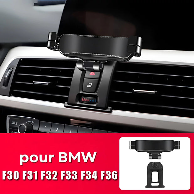 Support Telephone BMW F30 Noir