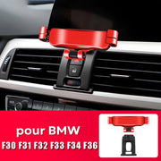 Support Telephone BMW F30 Rouge