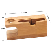 Support Telephone en Bois Multifonction