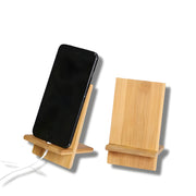 Support Telephone en Bois Simple