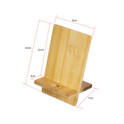 Support Telephone en Bois Simple - Dimension