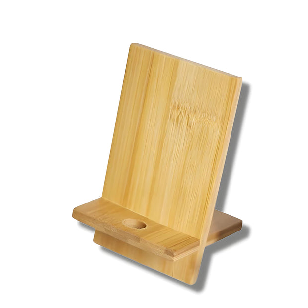 Support Telephone en Bois Simple