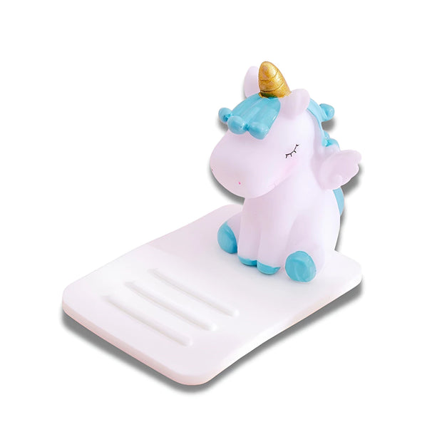 Support Telephone Bureau Licorne Bleu Ciel