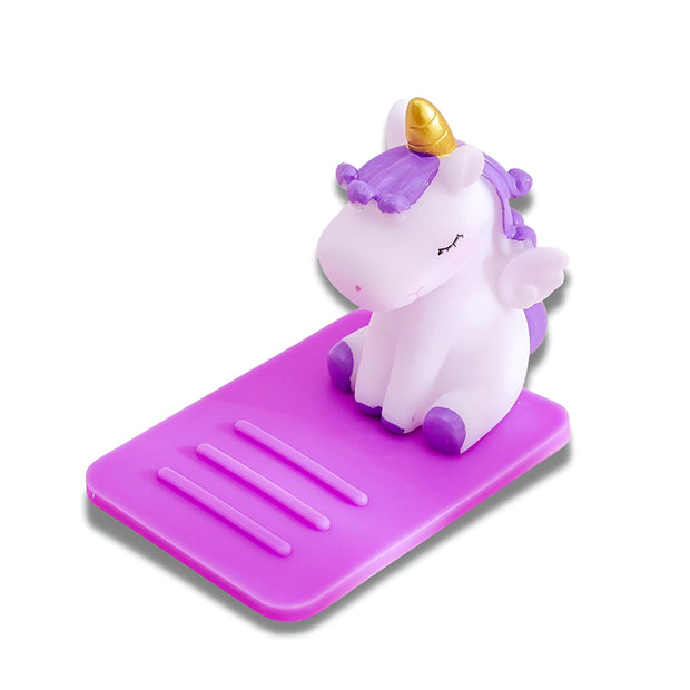 Support Telephone Bureau Licorne Violet