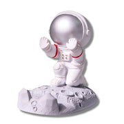 Support Telephone Bureau Original Astronaute à genou Gris
