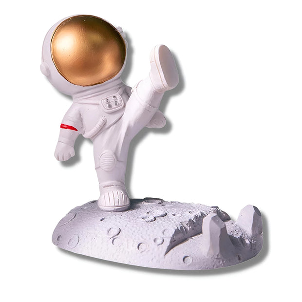 Support Telephone Bureau Original Astronaute Jaimbe levée Doré