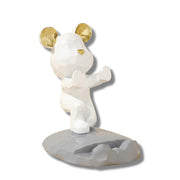 Support Telephone Bureau Rigolo Blanc Variante 2
