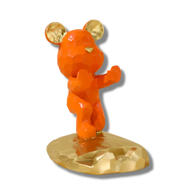 Support Telephone Bureau Rigolo Orange