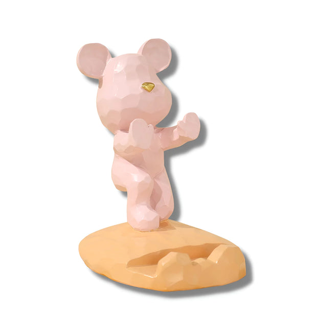Support Telephone Bureau Rigolo Rose