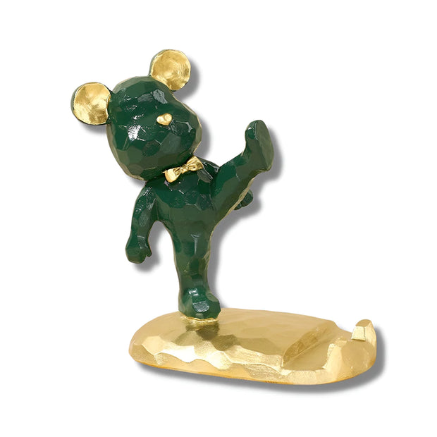 Support Telephone Bureau Rigolo Vert