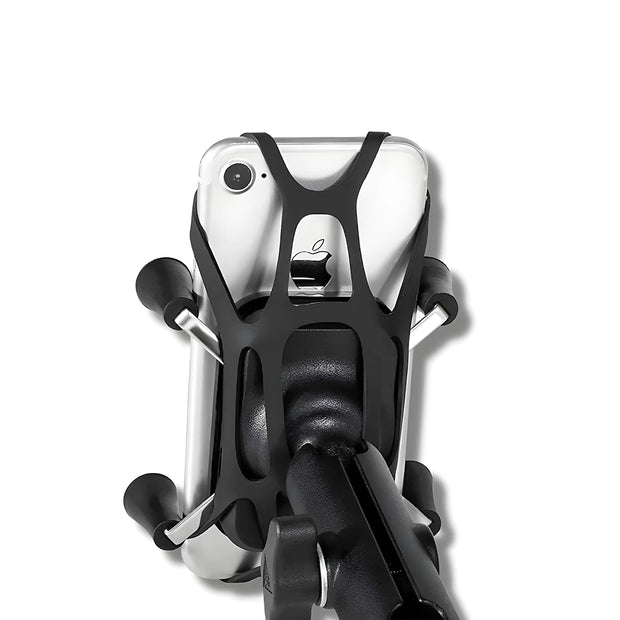Support Telephone Guidon Moto 4 pattes