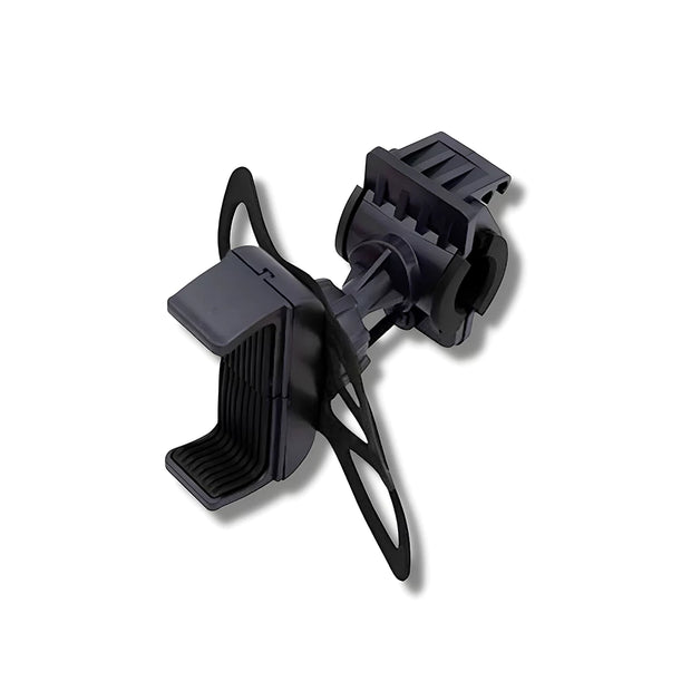 Support Telephone Guidon Moto Antidérapant Noir