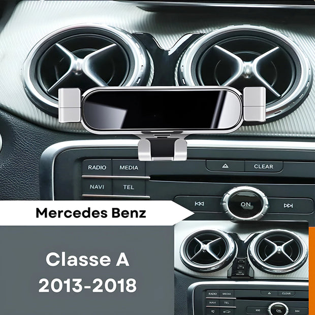 Support Telephone Mercedes Classe A 2013-2018 Gris