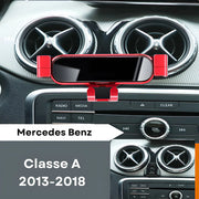 Support Telephone Mercedes Classe A 2013-2018 Rouge