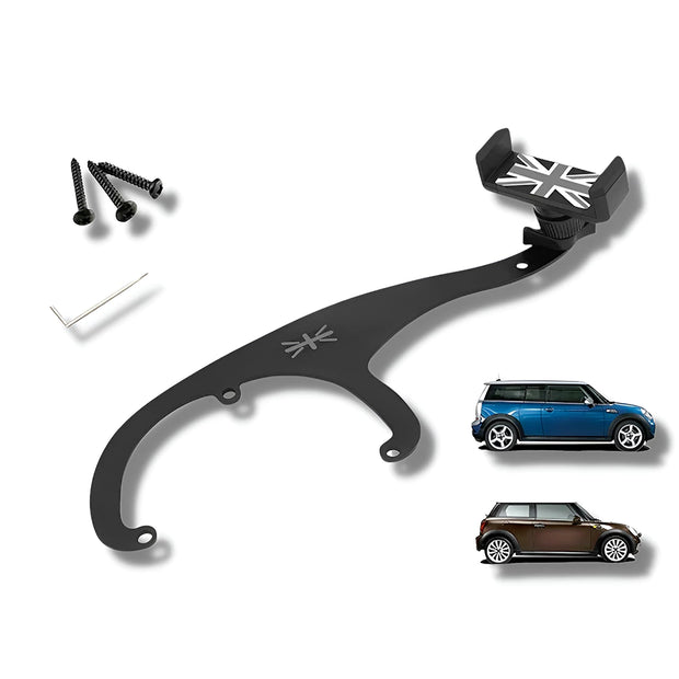 Support Telephone Mini Cooper R55 - R56 - R57 Gris