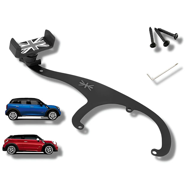 Support Telephone Mini Cooper R60 - R 61 Gris