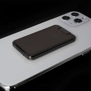 Support Telephone Pliable Invisible Noir