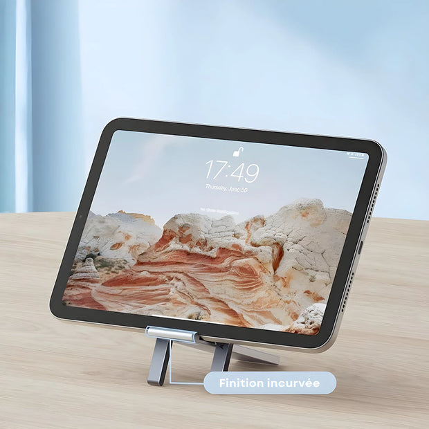 Support Telephone Pliable Métal