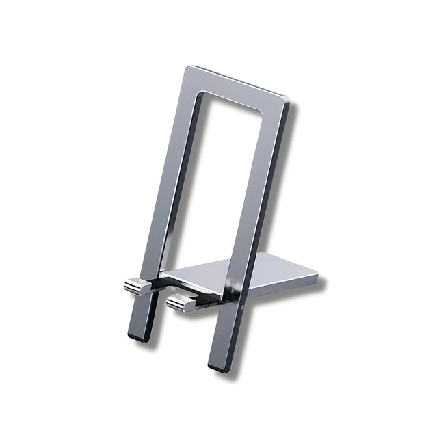 Support Telephone Pliable Métal Gris