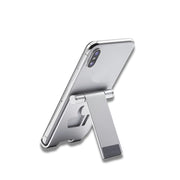 Support Telephone Pliable Mini Argent