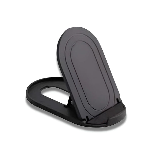 Support Telephone Pliable Plat Noir