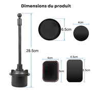 Support Telephone Porte Gobelet Magnétique