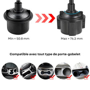 Support Telephone Porte Gobelet Magnétique