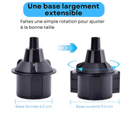 Support Telephone Porte Gobelet Multifonction