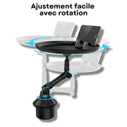 Support Telephone Porte Gobelet Multifonction
