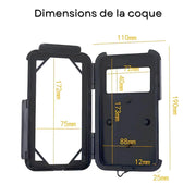 Support Telephone Retroviseur Moto Etanche