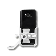 Support Telephone Retroviseur Moto Aluminium