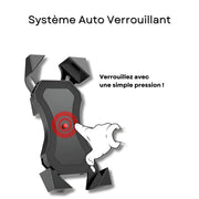 Support Telephone Retroviseur Moto Auto verrouillant