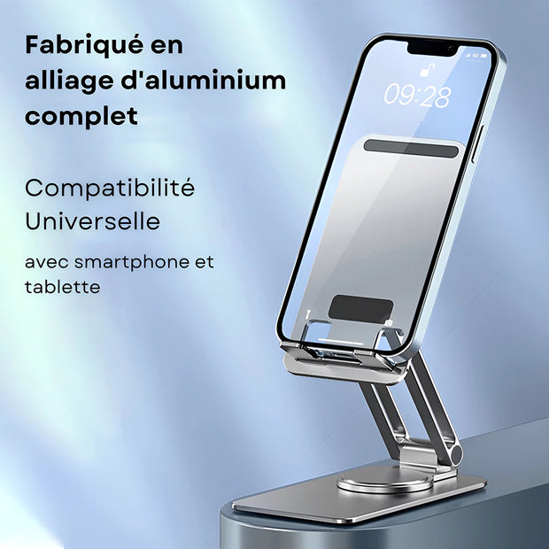 support Telephone Pliable Rotatif