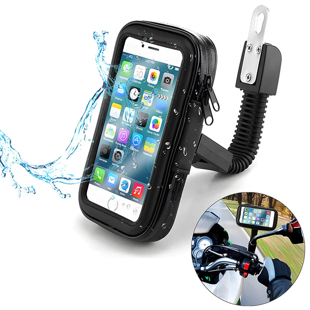 Support Telephone Scooter Etanche souple