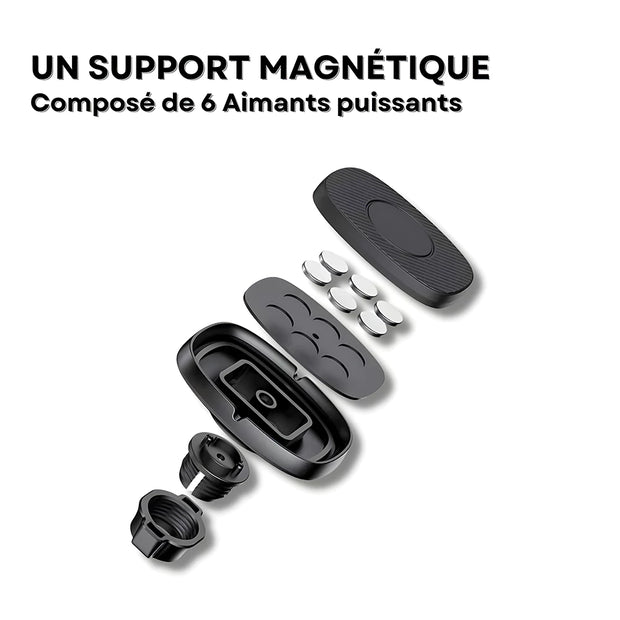 Support Telephone Tableau de Bord Magnétique