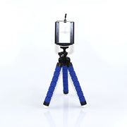 Support Telephone Trepied Bluetooth Bleu