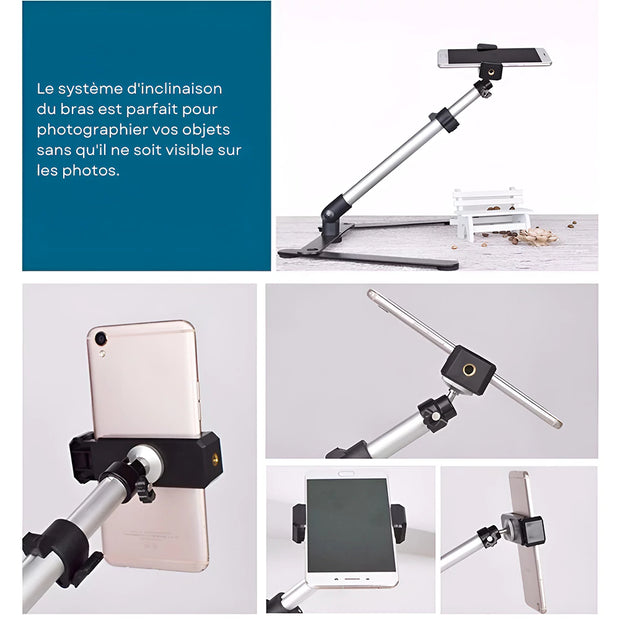 Support Telephone Trepied Bureau