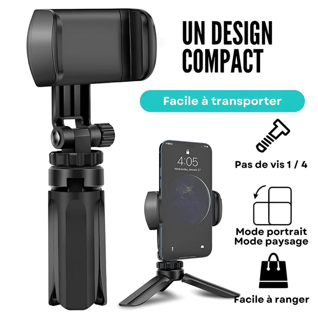 Support Telephone Trepied Pliable