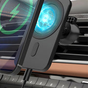 Support Telephone Voiture Aimant Chargeur sans fil 
