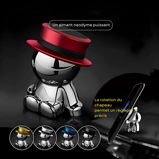 Support Telephone Voiture Aimant Figurine