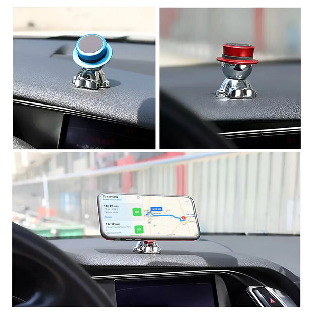 Support Telephone Voiture Aimant Figurine