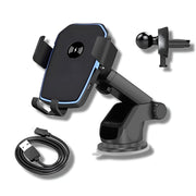 Support Telephone Voiture Chargeur Ventouse