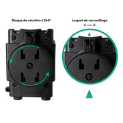 Support Telephone Voiture Pare Brise Bras long