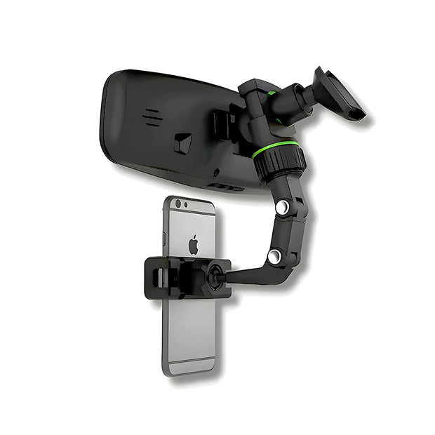 support telephone voiture retroviseur multifonction