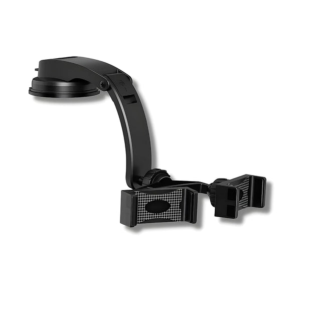 Support Telephone Voiture Ventouse Double pince